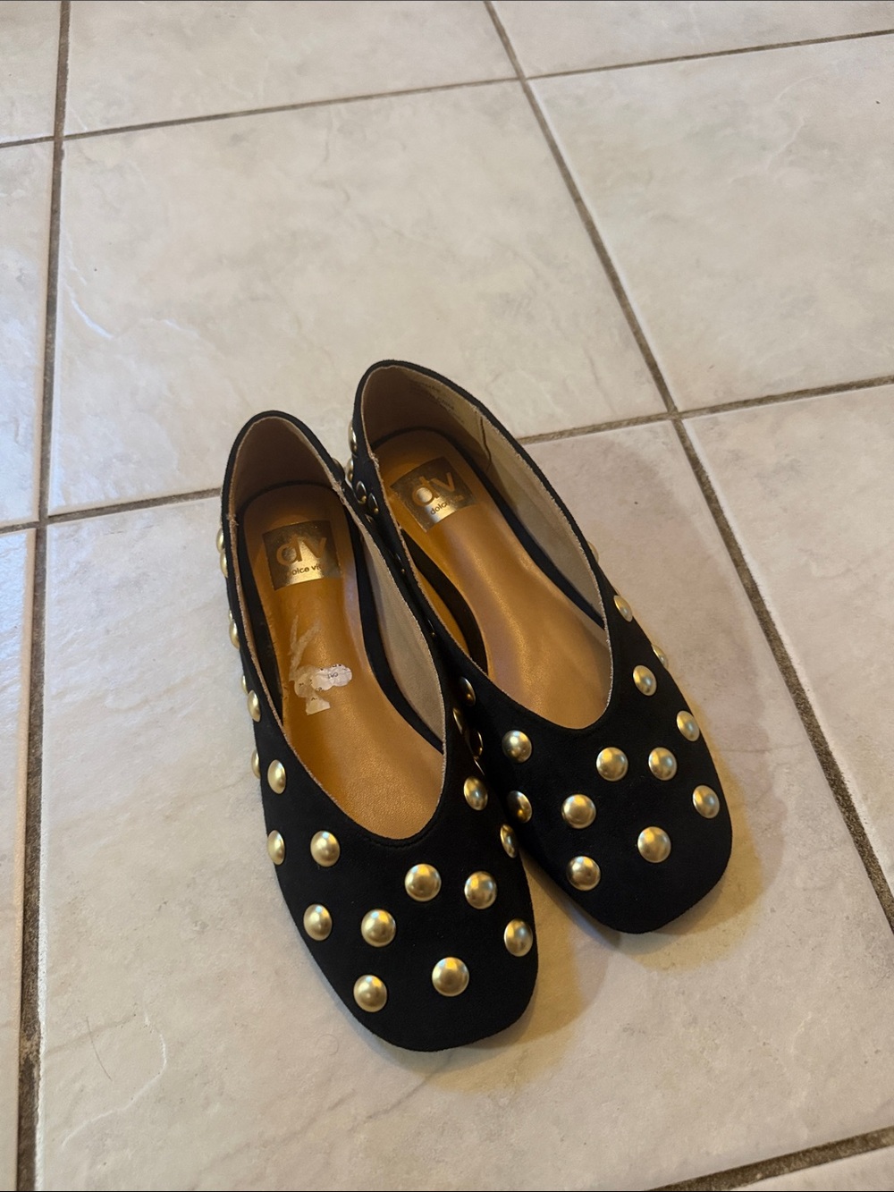 Dolce Vita studded flats